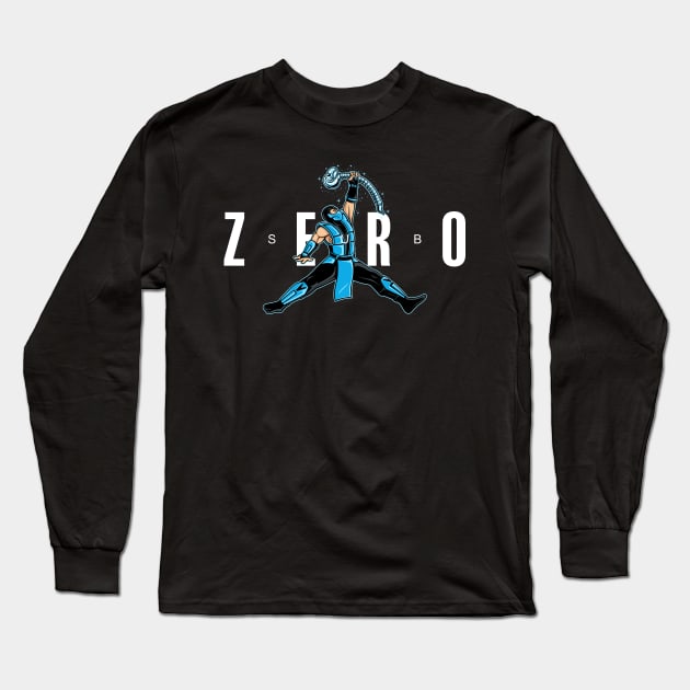 Air Ninja - Ice Long Sleeve T-Shirt by yellovvjumpsuit